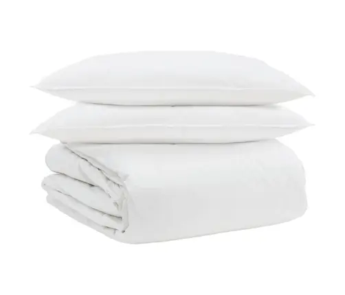 Teki Komplekt Padjaga 3 Pcs Valge Down Feather