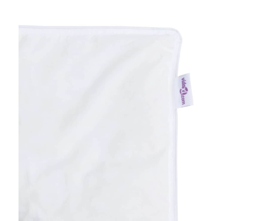 Sega Cits Ar Spilvenu 3 Pcs Balta 240 X 220 Cm Dūnas Vidaxl