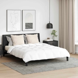 Segas Komplekts Ar Spilvenu 3 Pcs Balts Kokvilna Vidaxl