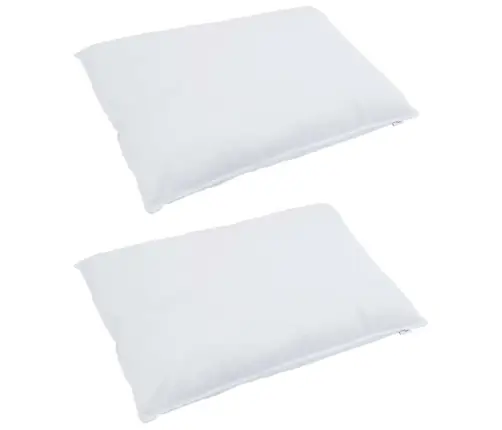 Sega Cits Ar Spilvenu 3 Pcs Balts 200 X 220 Cm Dūnas Vidaxl