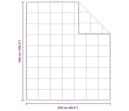 Sega Cits Ar Spilvenu 3 Pcs Balts 260 X 220 Cm Dūnas Vidaxl