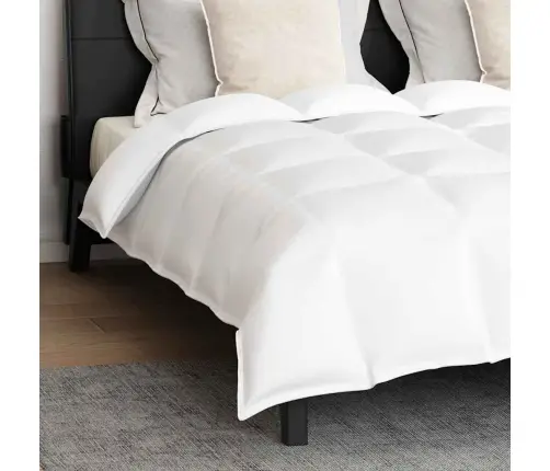 Ziemas Gultas Pārklājs Komplekts Ar Spilvenu 3 Pcs Balts 200 X 200 Cm