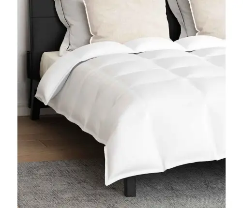 Ziemas Gultas Pārklājs Komplekts Ar Spilvenu 3 Pcs Balts 240 X 200 Cm