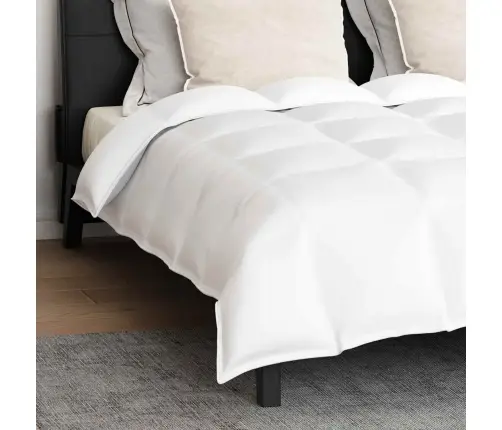 Ziemas Gultas Pārklājs Komplekts Ar Spilvenu 3 Pcs Balts 240 X 200 Cm