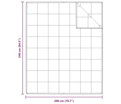Ziemas Gultas Pārklājs Komplekts Ar Spilvenu 3 Pcs Balts 240 X 200 Cm