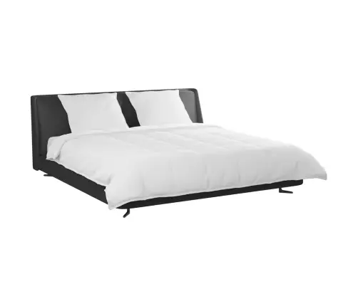 Ziemas Gultas Pārklājs Komplekts Ar Spilvenu 3 Pcs Balts 240 X 200 Cm