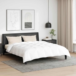 Segas Komplekts Ar Spilvenu 3 Pcs Balts Dūnu Spalva Vidaxl