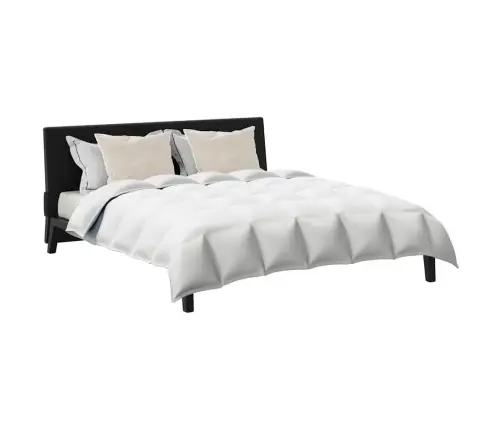 Antklodžių Rinkinys Su Pagalve 3 Pcs Balta Plunksna