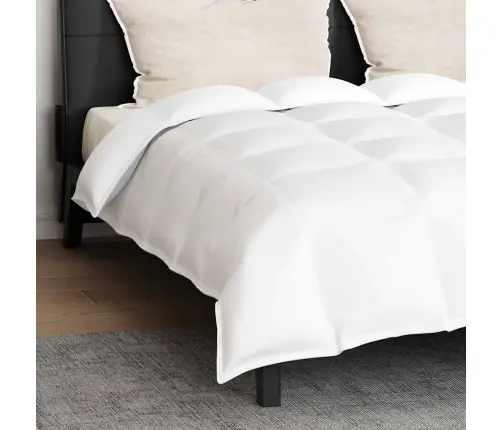 Ziemas Gultas Pārklājs Komplekts Ar Spilvenu 3 Pcs Balts 240 X 220 Cm