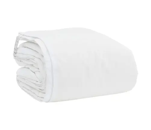 Ziemas Gultas Pārklājs Komplekts Ar Spilvenu 3 Pcs Balts 240 X 220 Cm