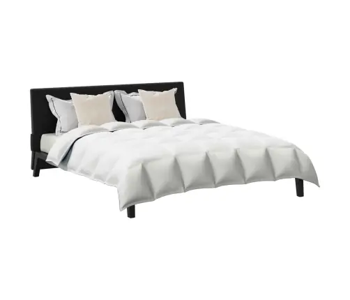 Ziemas Gultas Pārklājs Komplekts Ar Spilvenu 3 Pcs Balts 240 X 220 Cm