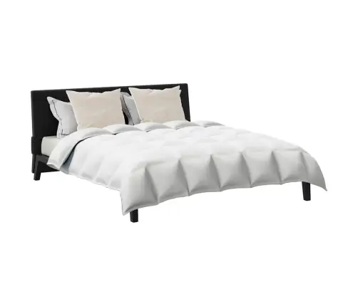 Ziemas Gultas Pārklājs Komplekts Ar Spilvenu 3 Pcs Balts 260 X 220 Cm