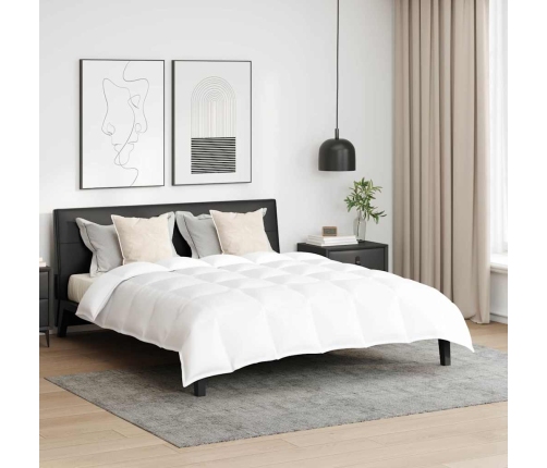 Ziemas Gultas Pārklājs Komplekts Ar Spilvenu 3 Pcs Balts 240 X 260 Cm