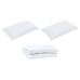 Sega Ar Spilvenu 3 Pcs Balts 200 X 200 Cm Mikrošķiedra Vidaxl