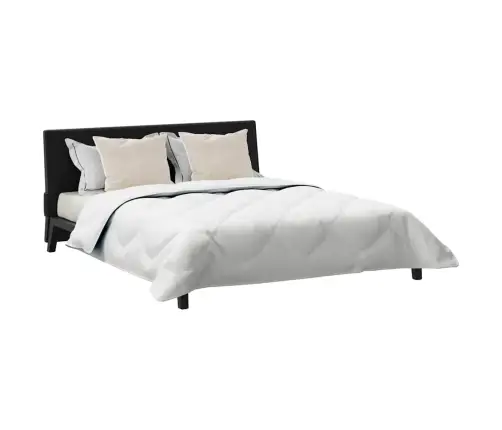 Sega Ar Spilvenu 3 Pcs Balts 240 X 200 Cm Mikrošķiedra Vidaxl