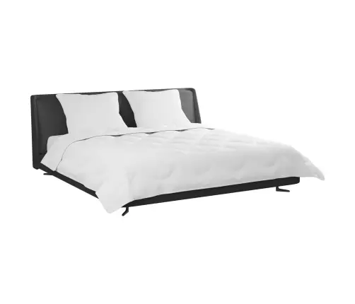 Sega Ar Spilvenu 3 Pcs Balts 200 X 220 Cm Mikrošķiedra Vidaxl