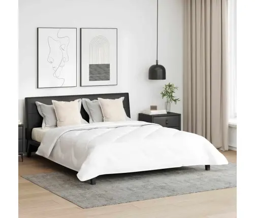 Sega Ar Spilvenu 3 Pcs Balts 260 X 220 Cm Mikrošķiedra Vidaxl