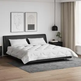 Sega Ar Spilvenu 3 Pcs Balts Mikrošķiedra Vidaxl