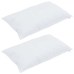 Antklodė Su Pagalve 3 Pcs Balta Mikropluoštas