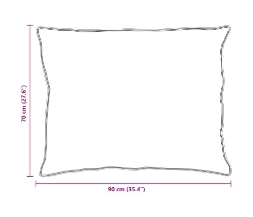 Sega Ar Spilvenu 3 Pcs Balts 200 X 220 Cm Mikrošķiedra