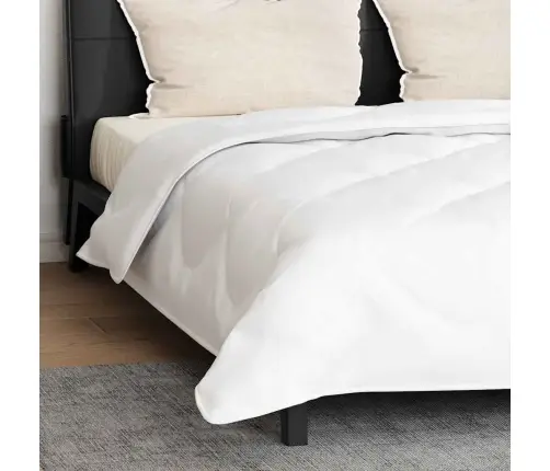 Sega Ar Spilveniem Rombu Raksts 3 Pcs Balts 240 X 200 Cm Mikrošķiedra