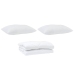 Kate Koos Patjadega Padjaga 3 Pcs Valge Mikrofiiber