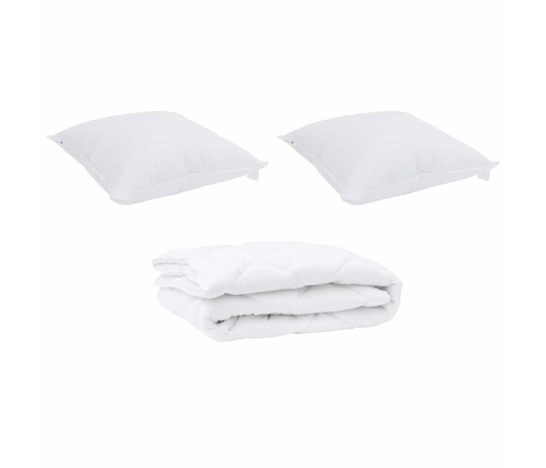 Suletekk Padjaga 3 Pcs Valge Mikrofiiber