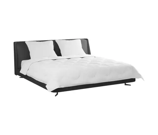 Sega Ar Spilveniem Argyle 3 Pcs Balts 200 X 220 Cm Mikrošķiedra