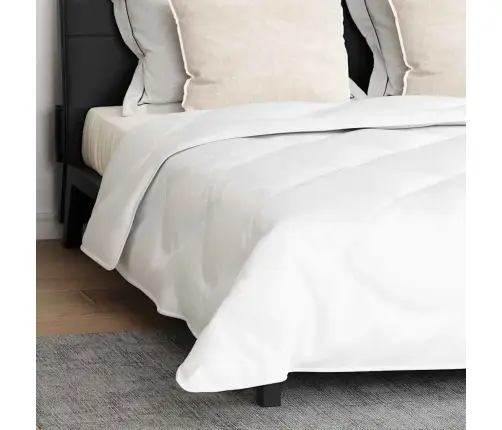 Sega Ar Spilveniem Argyle 3 Pcs Balts 260 X 220 Cm Mikrošķiedra