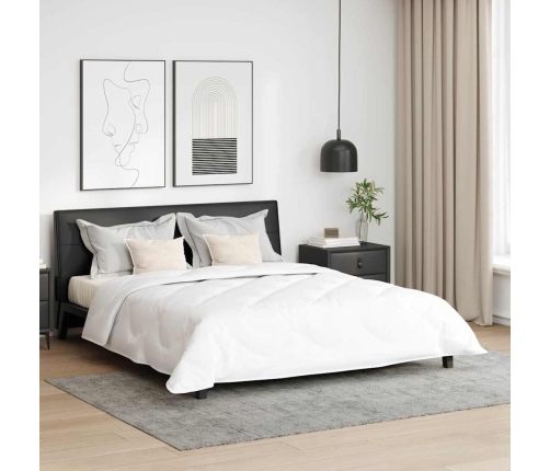 Visu Sezonu Segas 3 Pcs Balta 240 X 200 Cm Mikrošķiedra Vidaxl