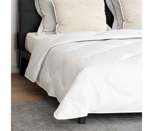 Visu Sezonu Segas 3 Pcs Balta 240 X 200 Cm Mikrošķiedra Vidaxl