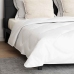Visu Sezonu Segas 3 Pcs Balta 240 X 200 Cm Mikrošķiedra Vidaxl