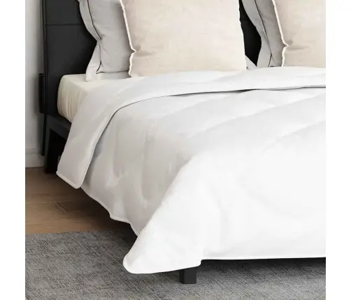 Visu Sezonu Segas 3 Pcs Balta 240 X 200 Cm Mikrošķiedra Vidaxl