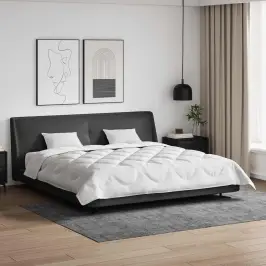 Kõigi Hooajaliste Sulepatja Padjaga 3 Pcs Valge Mikrofiiber