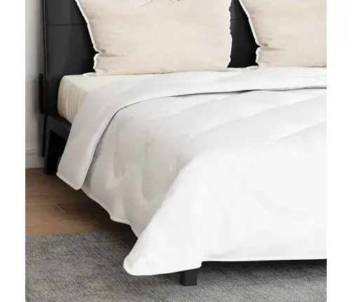 Visu Sezonu Segas 3 Pcs Balta 200 X 220 Cm Mikrošķiedra Vidaxl
