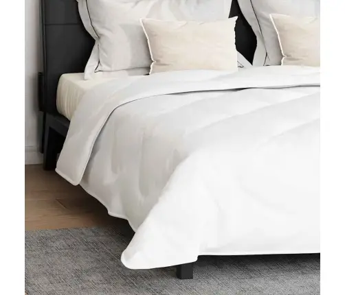 Visu Sezonu Segas 3 Pcs Balta 260 X 220 Cm Mikrošķiedra Vidaxl