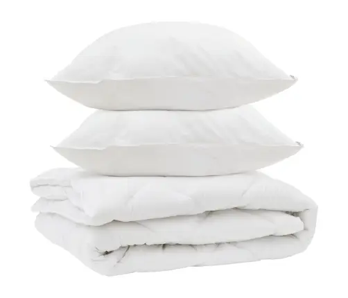 Visu Sezonu Segas 3 Pcs Balta 260 X 220 Cm Mikrošķiedra Vidaxl