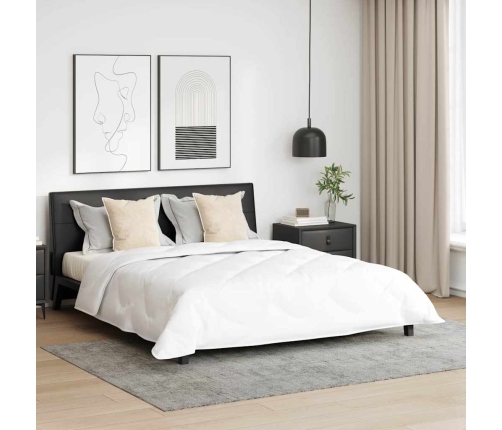 Visu Sezonu Segas 3 Pcs Balta 240 X 260 Cm Mikrošķiedra Vidaxl