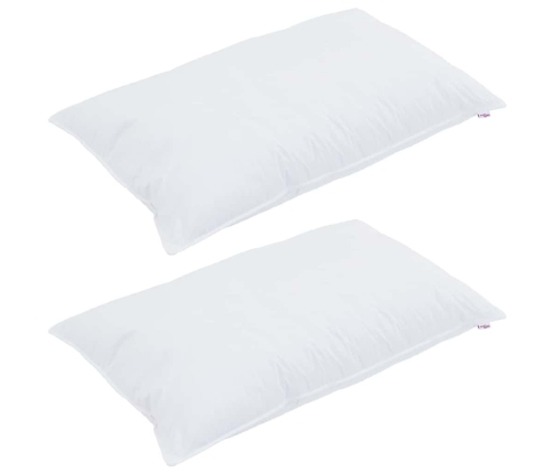 Kõigi Hooajaliste Sulepatja Padjaga 3 Pcs Valge Mikrofiiber