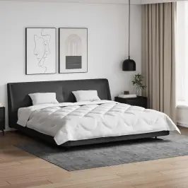 Antklodė Su Pagalve 3 Pcs Balta Mikropluoštas