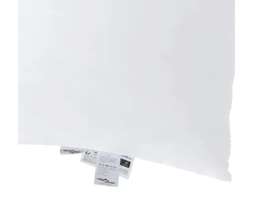 Sega Ar Spilvenu 3 Pcs Balta 240 X 200 Cm Mikrošķiedra Vidaxl