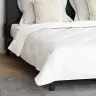 Ziemas Gultas Sega 3 Pcs Balts 240 X 200 Cm Mikrošķiedra Vidaxl