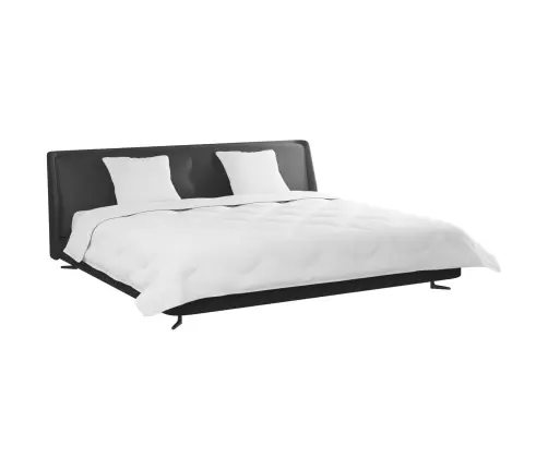 Ziemas Gultas Sega 3 Pcs Balts 240 X 200 Cm Mikrošķiedra Vidaxl