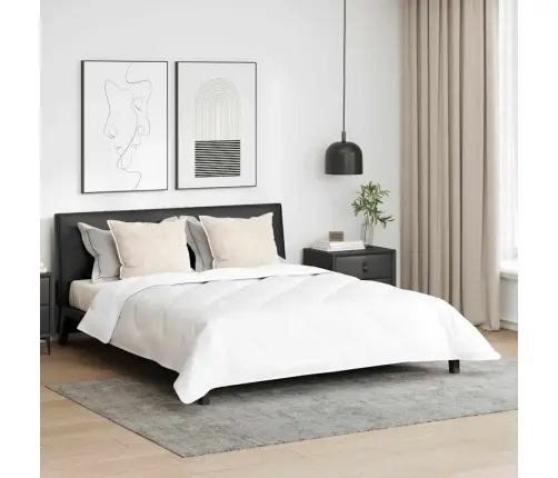 Ziemas Gultas Sega 3 Pcs Balts 200 X 220 Cm Mikrošķiedra Vidaxl