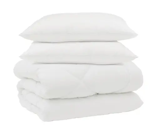 Talve Tek Padjaga 3 Pcs Valge Mikrofiiber