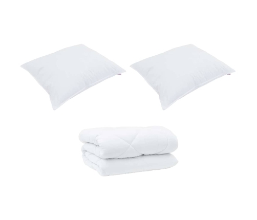 Talve Tek Padjaga 3 Pcs Valge Mikrofiiber