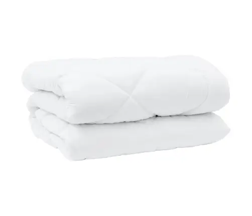 Ziemas Gultas Sega 3 Pcs Balts 240 X 200 Cm Mikrošķiedra Vidaxl