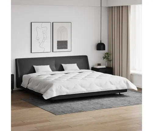 Ziemas Gultas Sega 3 Pcs Balts 200 X 220 Cm Mikrošķiedra Vidaxl