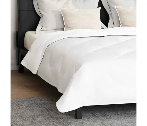 Ziemas Gultas Sega 3 Pcs Balts 240 X 220 Cm Mikrošķiedra Vidaxl