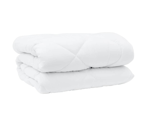 Žiemos Antklodė Su Pagalve 3 Pcs Balta Mikropluoštas
